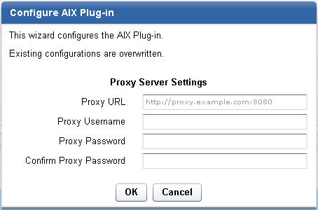 Configure AIX download plug-in wizard