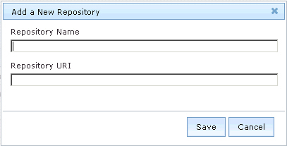 Add a New Repository dialog