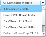 All Computer Models Filter