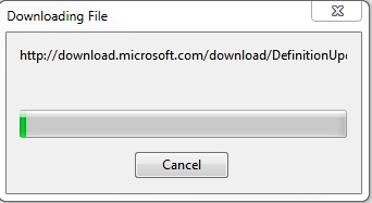 Downloading File dialog