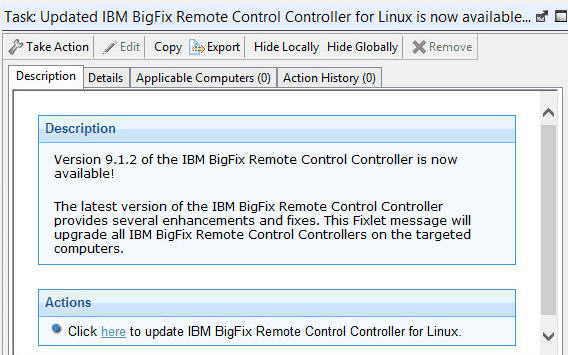 Updating controller for Linux task description