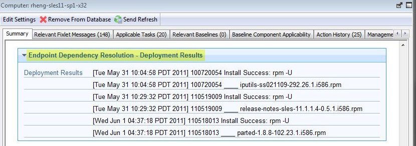Endpoint Dependency Resolution - Deployment Results