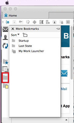 Startup and Last State bookmarks