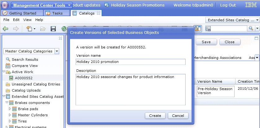 New version created that includes holiday season changes