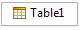 Image that represents a database table