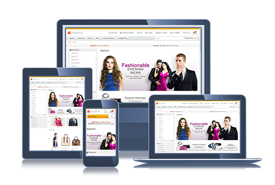 HCL Commerce and the responsive Aurora starter store pages