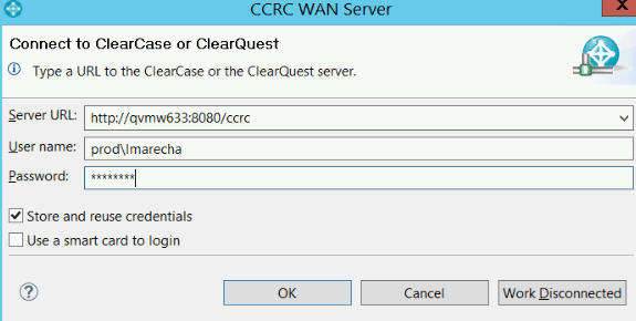 CCRC WAN server connect