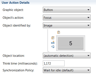 The image is displayed in the User Action Details area