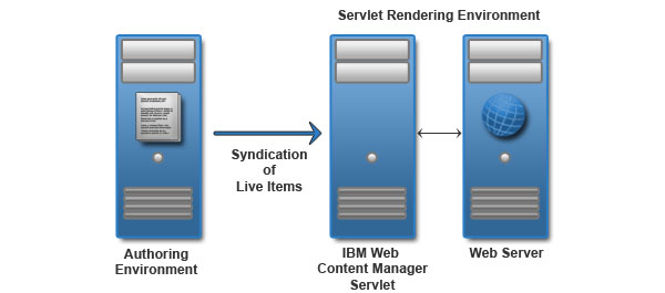Servlet rendering environment