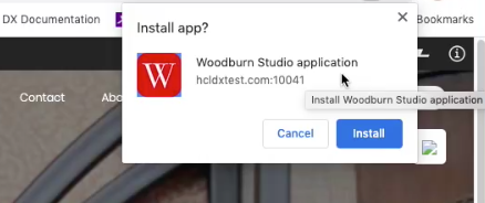 Install Woodburn Studio offline option