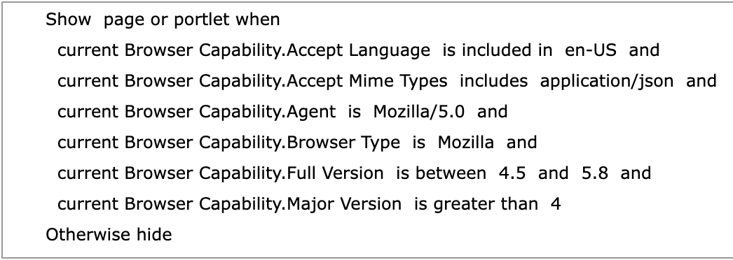All Browser Capability properties
