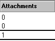 attachments function for columns