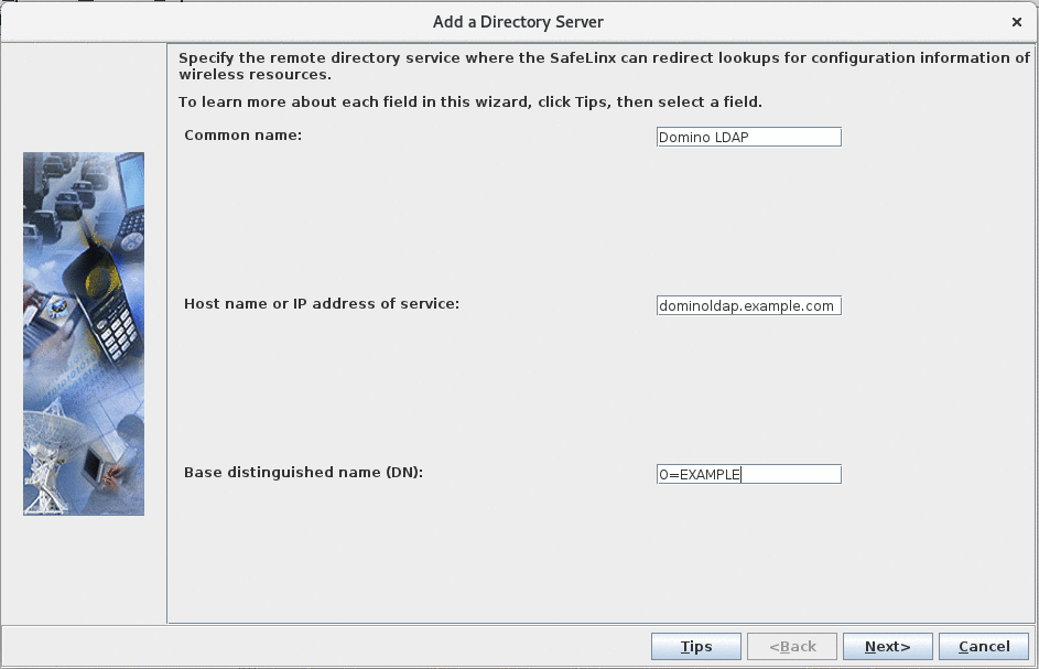 add a directory server
