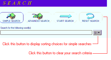 Search Site form