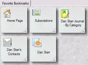 Bookmark workspace