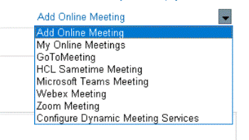 windows 用オンライン会議の追加
