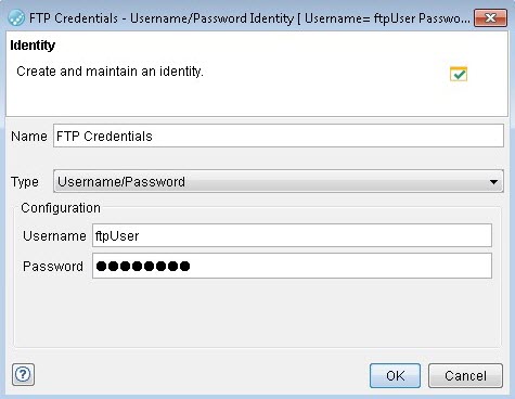 Image of the Identity screen.