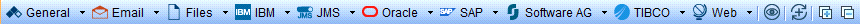 The main toolbar for the Logical View