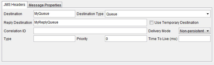 Destination settings for DIRECT queues