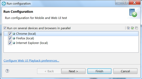 Run on several devices in parallel