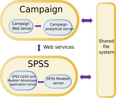 Unica Campaign-SPSS integrated architecture