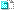 A light blue rectangle overlaying a white rectangle with a dashed outline