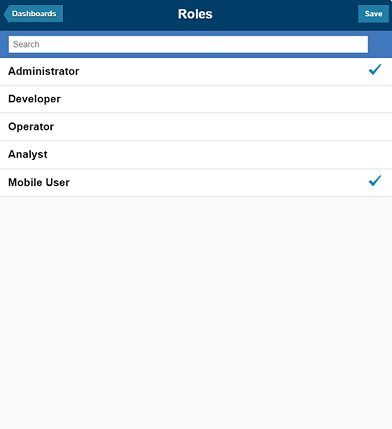 New List of Dashboard Application Servies Hub